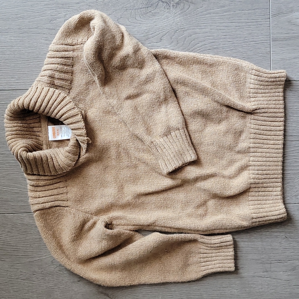 Gymboree khaki pull over sweater